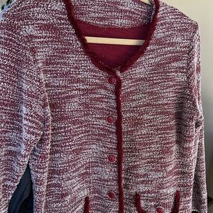 Beautiful burgundy sweater
